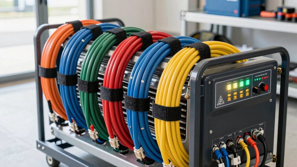 efficient organized cable management