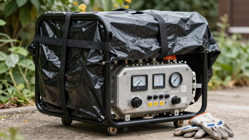 generator cover safety precautions
