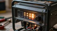 generator flickering light troubleshooting