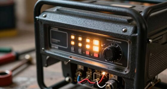 generator flickering light troubleshooting