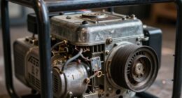 generator noise at low load
