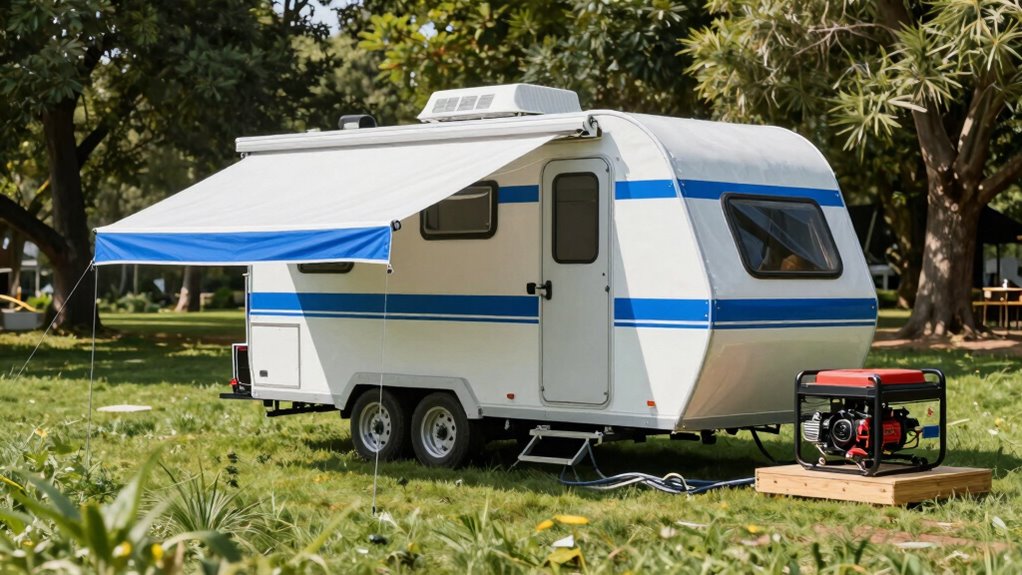 generator planning for camping