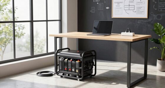 generator powered office backup