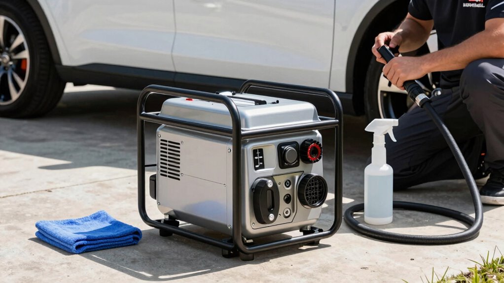 generator safety for detailing