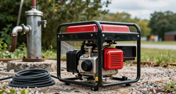 generator safety for well pumps