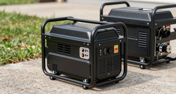 generator size and weight