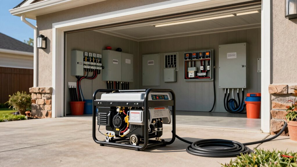 generator size fuel setup