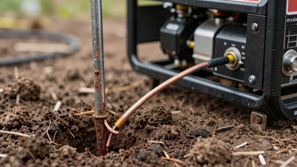 grounding ensures generator safety
