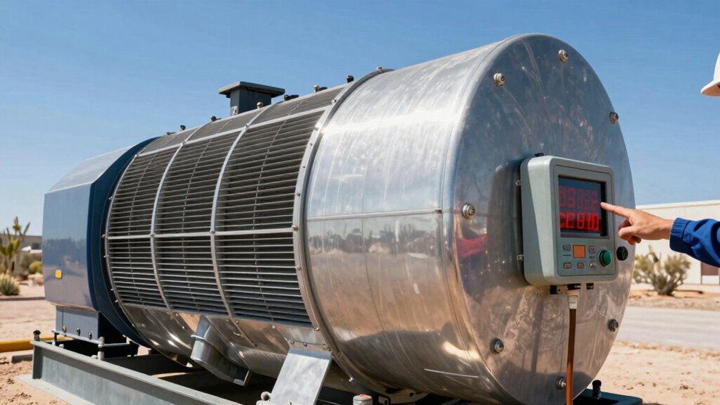 hot weather reduces generator efficiency