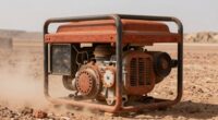 increased dust affects generator maintenance
