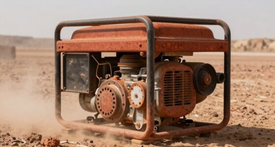 increased dust affects generator maintenance