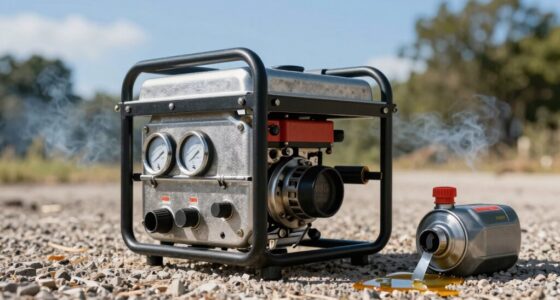 inefficient generator fuel consumption