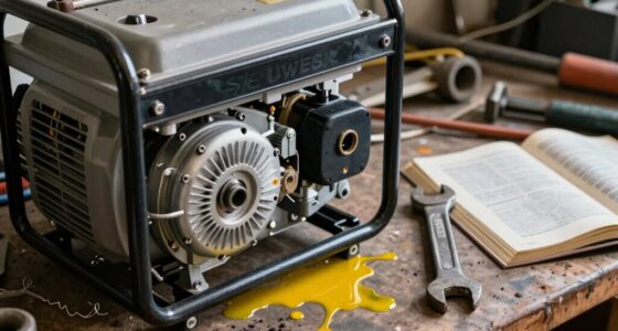 initial generator maintenance overlooked