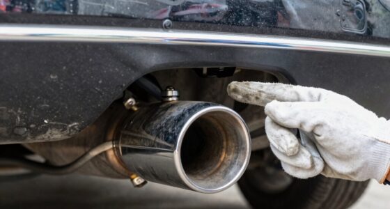 inspect exhaust system components