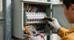 inspect panel connections carefully