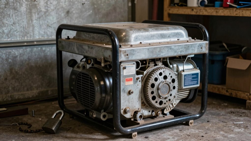 locking generator during outages