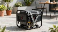 locking portable generators securely