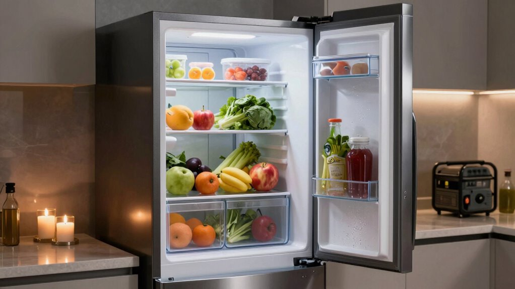 maintain cold storage during outages