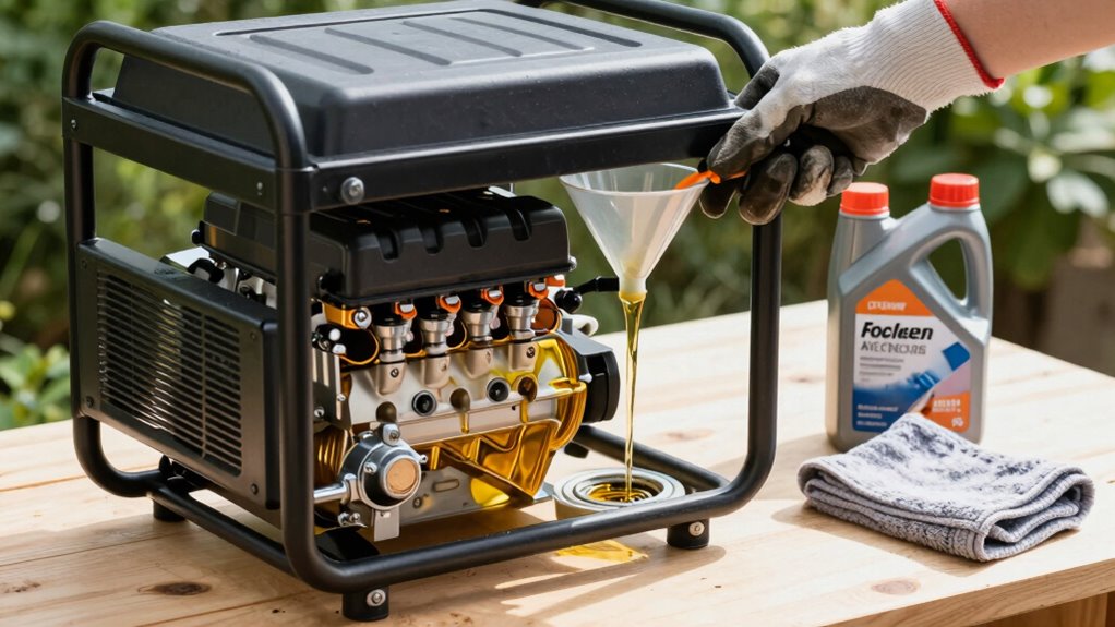 oil change disposal filter maintenance