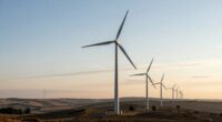 optimal generator wind positioning