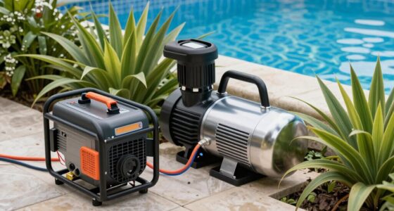 pool pump emergency power