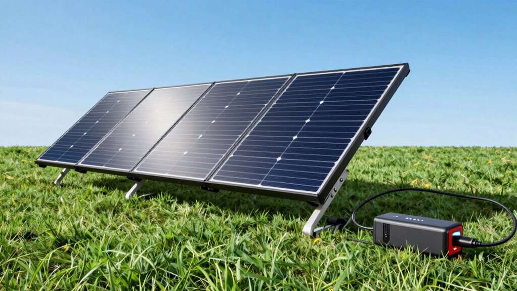 portable solar energy backup