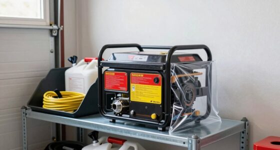 prepare generator for quick use