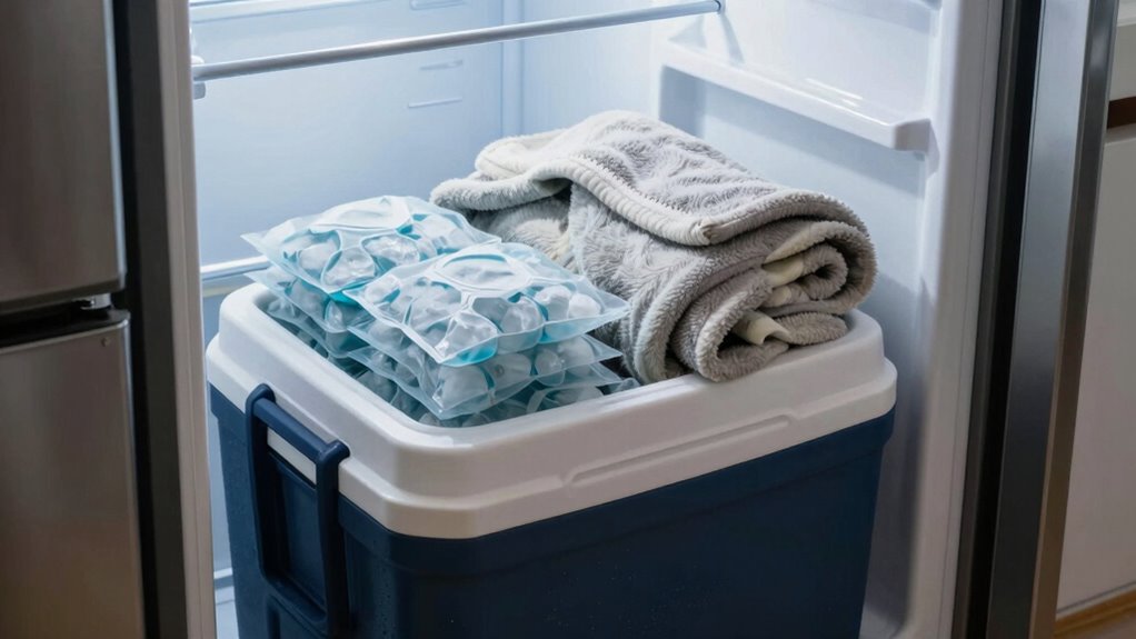 prepare insulate stock protect