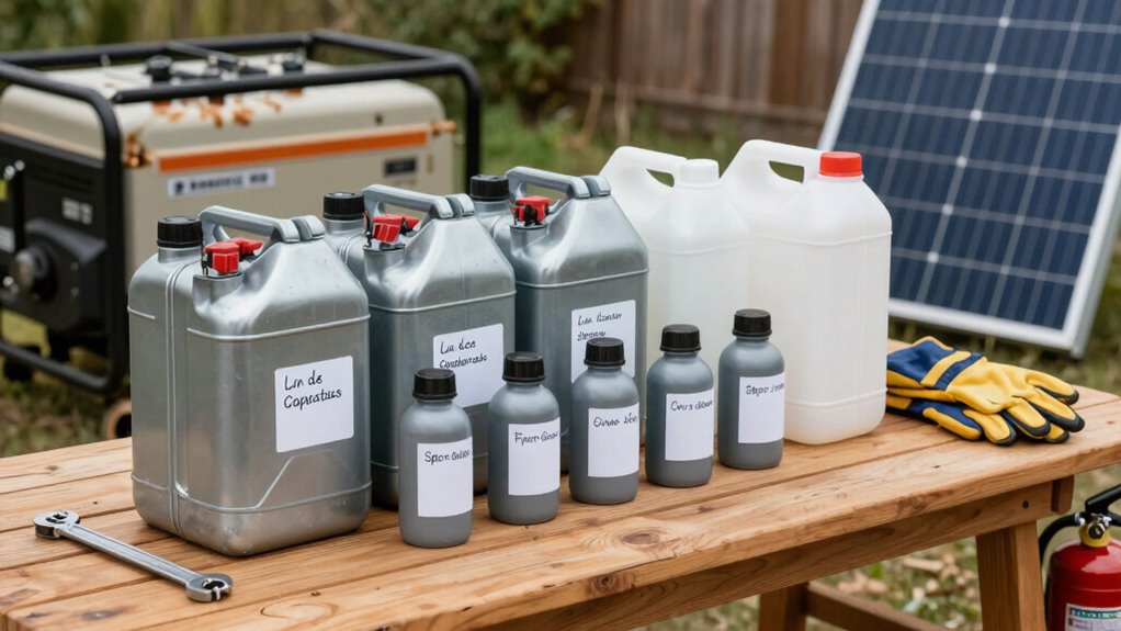 proper fuel storage and safety