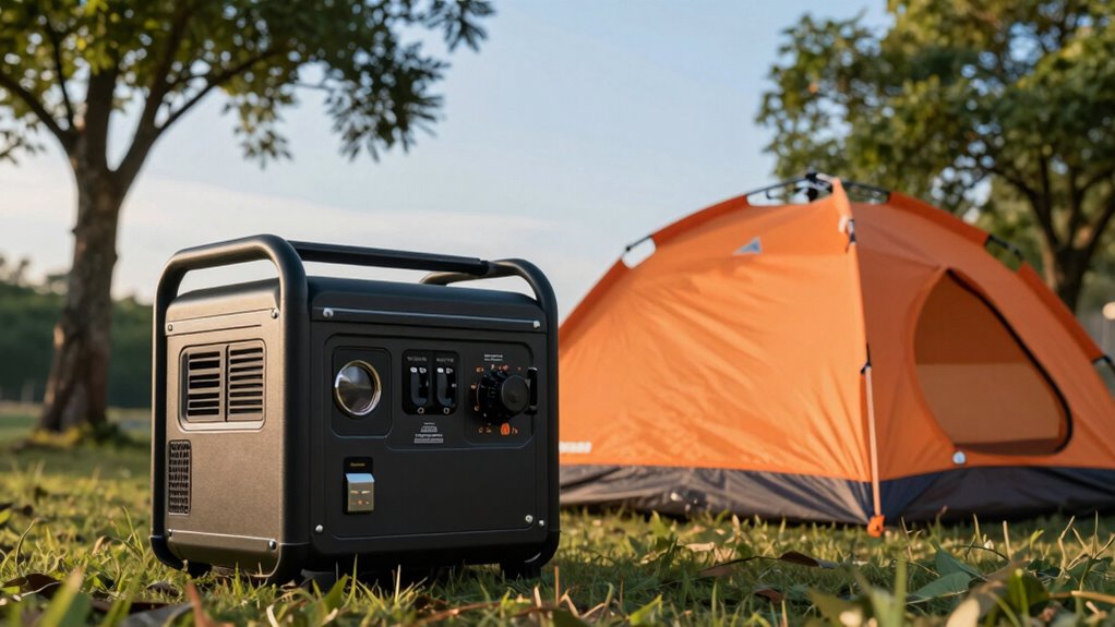 quiet portable power source