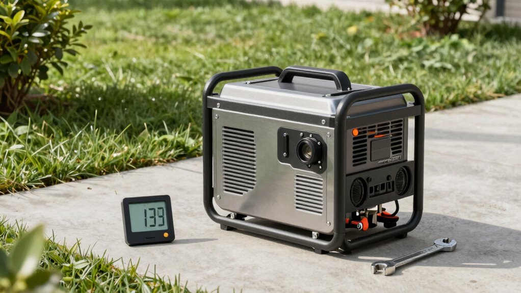 regular generator maintenance routine