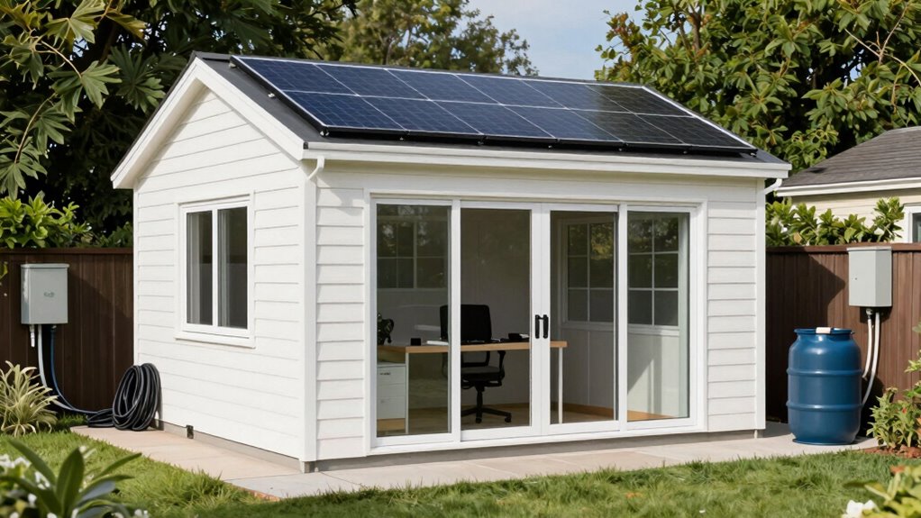 reliable backyard shed power