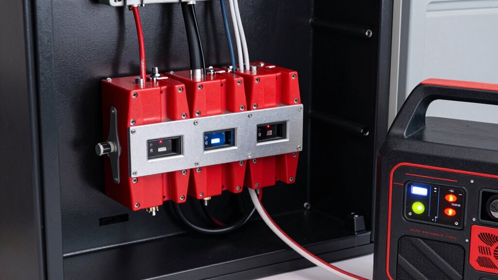safe generator power switching
