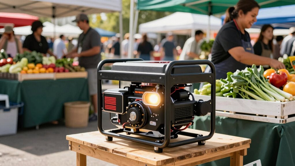 safe portable power operation
