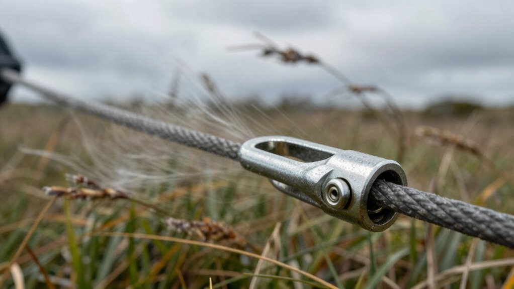 secure connectors against wind