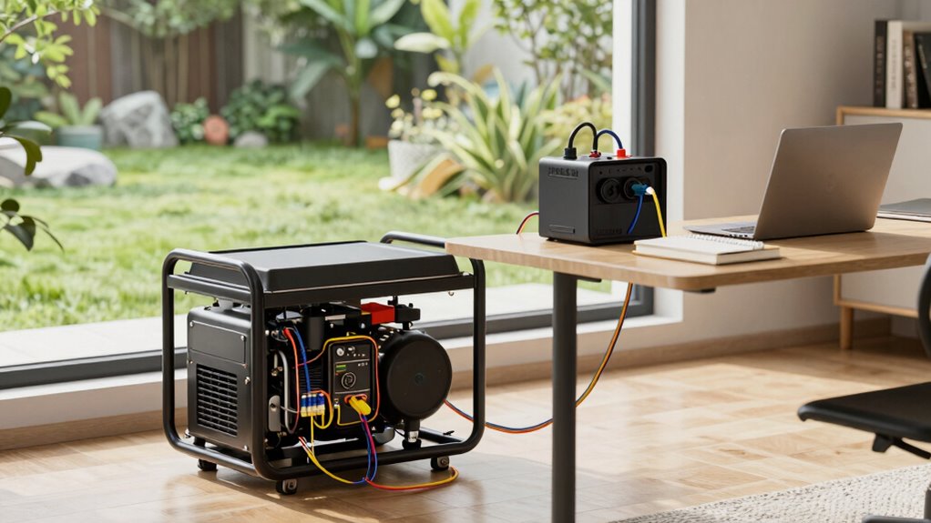 solar powered backup energy system