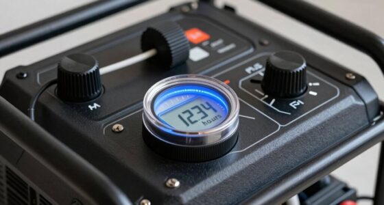 tracking generator operating hours