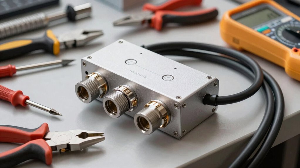 versatile safe power connections