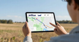 Flight Tracker Animation Shows Path of JetBlue Plane Following Alleged Drone Collision Report
