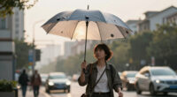 Autonomous Flying Umbrella Follows And Shields Users From Rain And Sunlight