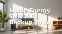 Home Energy, Solar and Backup Power: The Complete Planning Guide