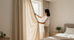 I Ditched My Closet Doors For $60 Pleated Curtains (See Why!)