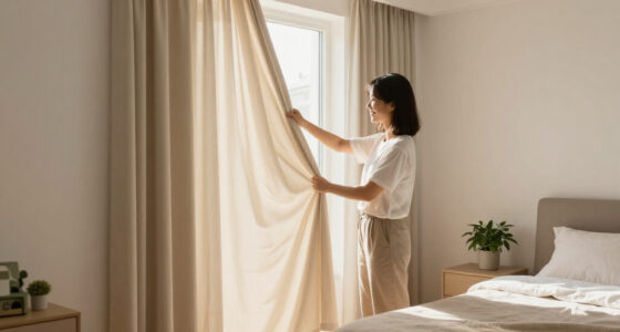 I Ditched My Closet Doors For $60 Pleated Curtains (See Why!)