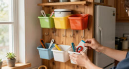 These Silly (And Smart!) Finds Created Instant Storage On My Kitchen Wall