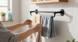 This Metal Rack Creates Instant Towel Storage And Includes Extra Uses I Never Expected!