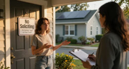 Can Solicitors Ignore A “No Soliciting” Sign On Your Home?