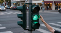 Could More Green Lights Be The Key To Slowing Drivers Down?