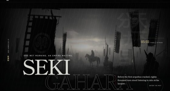 SEKIGAHARA — The Field in Mist, 1600 (FABLE/175)