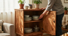This New IKEA Cabinet Gives Instant Antique Family Heirloom Vibes