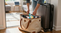This Quince Expandable Tote Holds Everything My Suitcase Can’t On Flights
